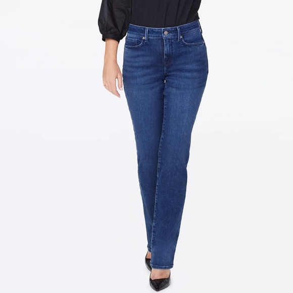 NYDJ Marilyn Straight Jeans Habana Wash - Picture 11 of 11